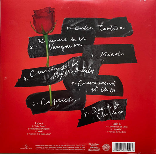 Cazzu : Una Niña Inútil (12", EP, Red)