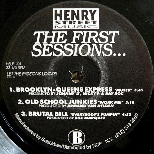 Various : Henry Street Music: The First Sessions... (2xLP, Comp)