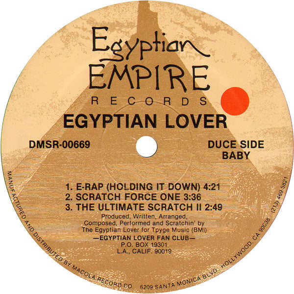 Egyptian Lover : You're So Fine (12")