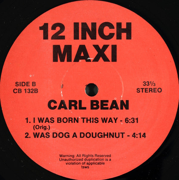 Carl Bean / Cat Stevens : I Was Born This Way / Was Dog A Doughnut (12", Maxi, Unofficial)
