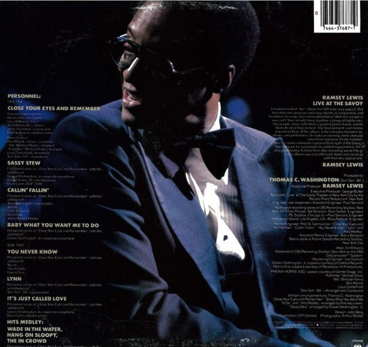 Ramsey Lewis : Live At The Savoy (LP, Album, Pit)