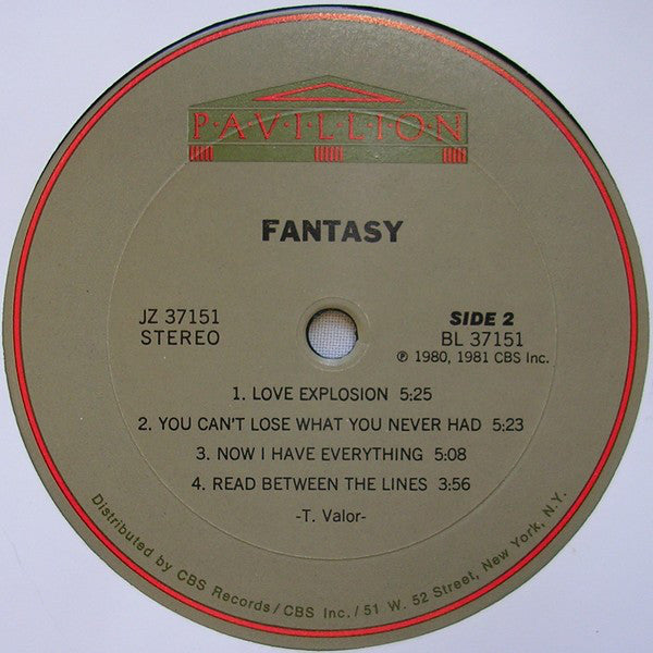 Fantasy (2) : Fantasy (LP, Album)