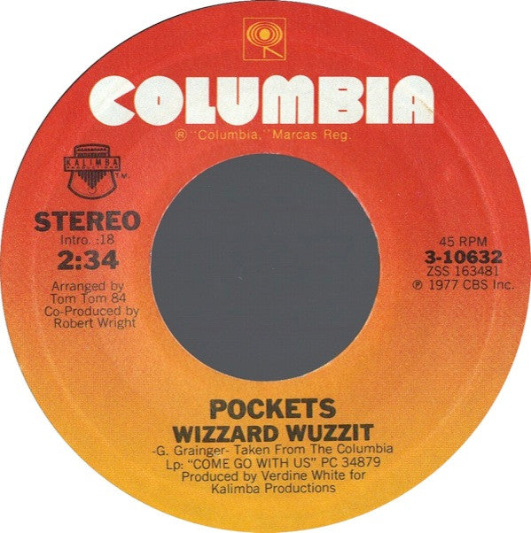 Pockets : Come Go With Me (7", Single, Styrene)