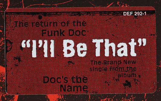 Redman : I'll Be That (12", Promo)