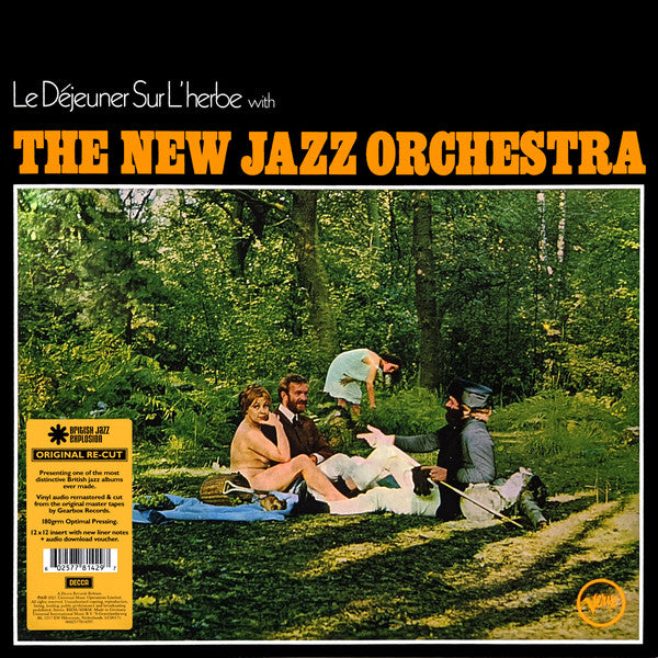 The New Jazz Orchestra : Le Déjeuner Sur L'Herbe (LP, Album, RE, RM)