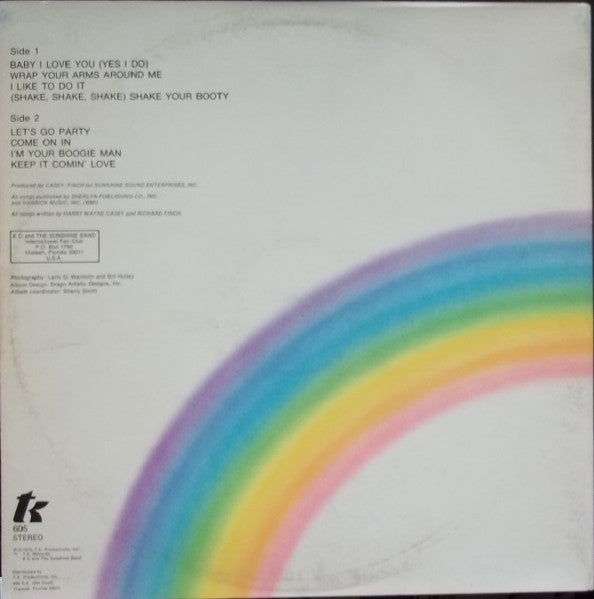 KC & The Sunshine Band : Part 3 (LP, Album, Sh)