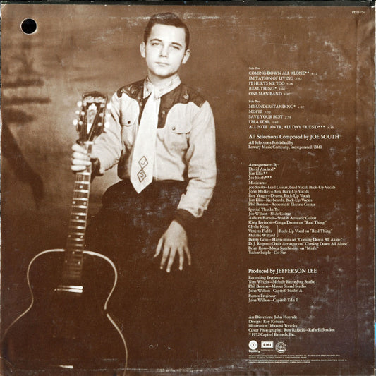 Joe South - A Look Inside vinyl record, LP (Near Mint (NM or M-)) | Lulo Records