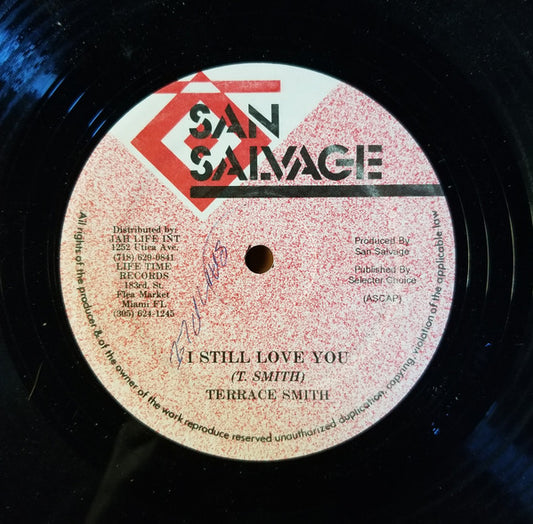 Scion Success / Terrence Smith - Can't Leave Jah Alone / I Still Love You vinyl record, 12" (Very Good Plus (VG+)) | Lulo Records