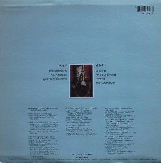 Steely Dan - Gaucho vinyl record, LP (Near Mint (NM or M-)) | Lulo Records