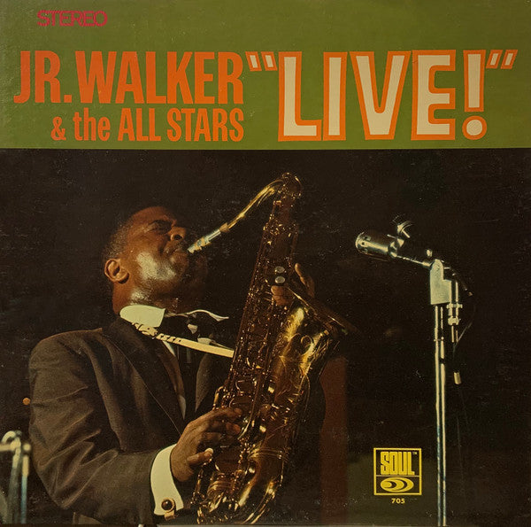 Jr. Walker & The All Stars* : Jr. Walker & The All Stars "Live" (LP, Album)