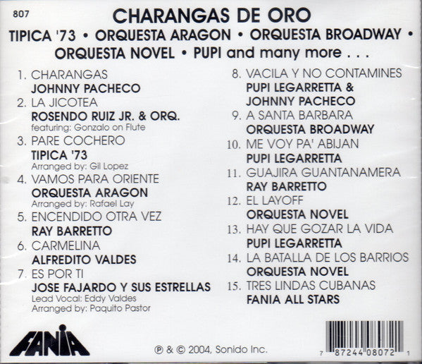 Various : Charangas De Oro (CD, Comp)