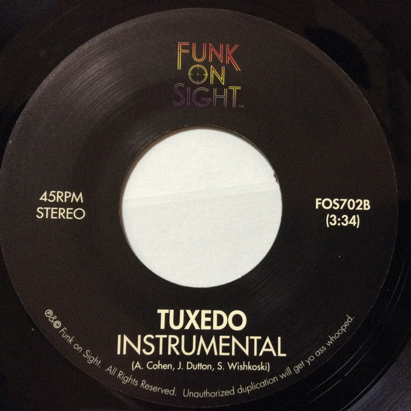 Tuxedo (6) : Doin' My Best (7", Single, Ltd)