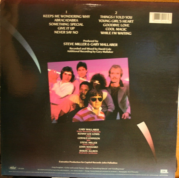 Steve Miller Band : Abracadabra (LP, Album)