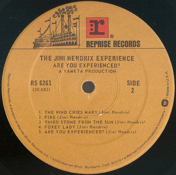 The Jimi Hendrix Experience : Are You Experienced? (LP, Album, RE)