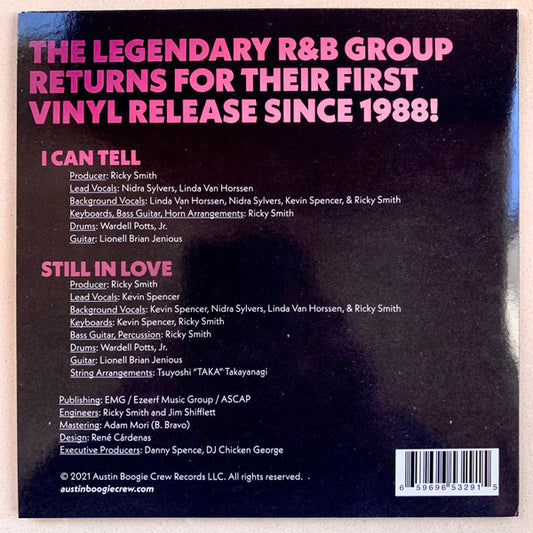 Dynasty : I Can Tell (7", Single)