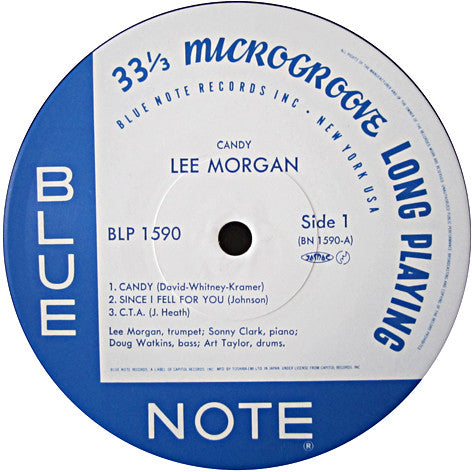 Lee Morgan : Candy (LP, Album, Mono, RE)
