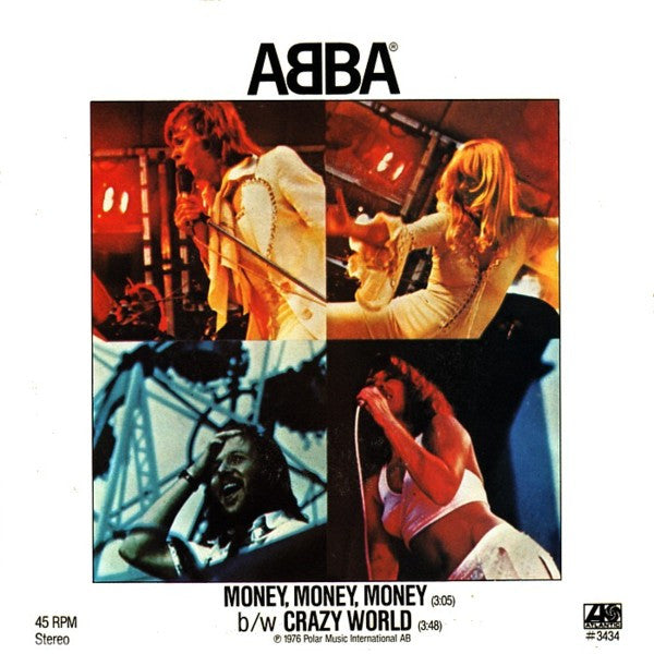 ABBA : Money, Money, Money (7", Single, SP)