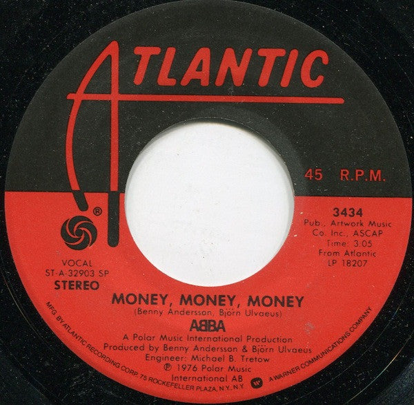 ABBA : Money, Money, Money (7", Single, SP)