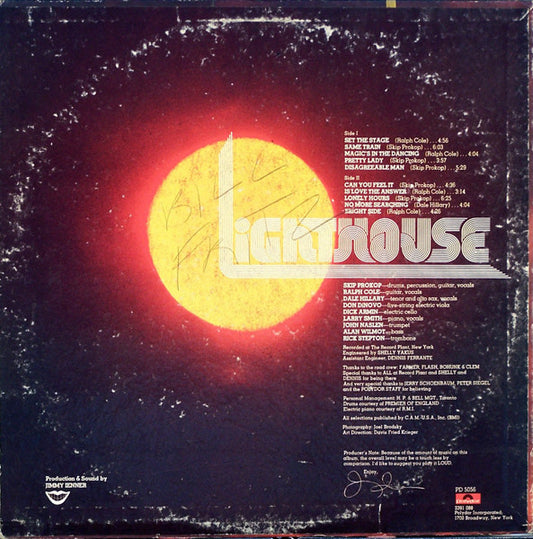 Lighthouse - Can You Feel It vinyl record, LP (Near Mint (NM or M-)) | Lulo Records