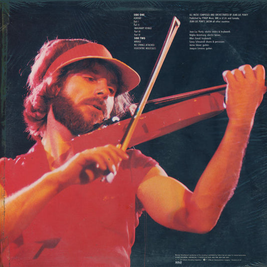 Jean-Luc Ponty - Live vinyl record, LP (Mint (M)) | Lulo Records