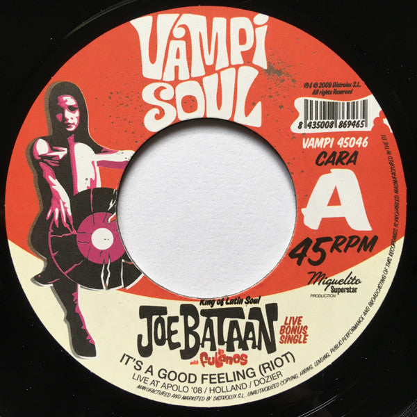Joe Bataan With Los Fulanos (2) : King Of Latin Soul (LP + 7", Single + Album)