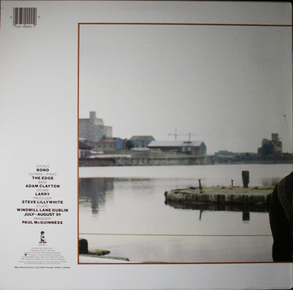 U2 : October (LP, Album, Club, CRC)