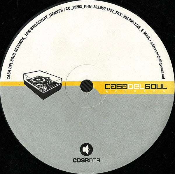 DJ Sensé : Urban Rituals EP (12", EP)