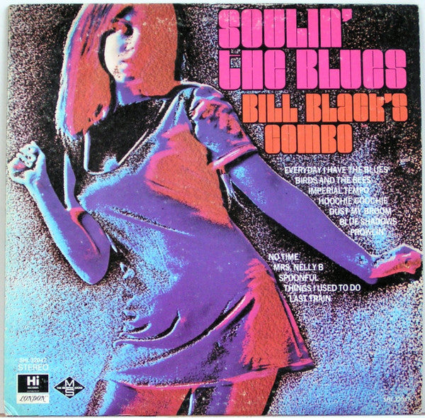 Bill Black's Combo : Soulin' The Blues (LP, Album)