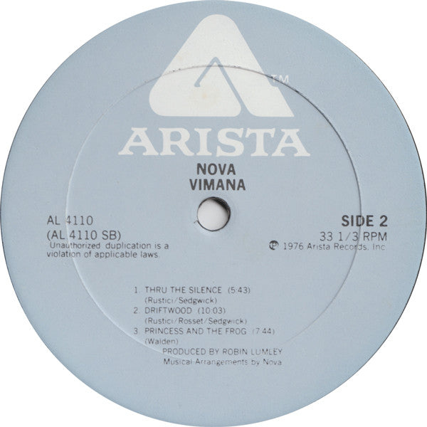 Nova (38) : Vimana (LP, Album)