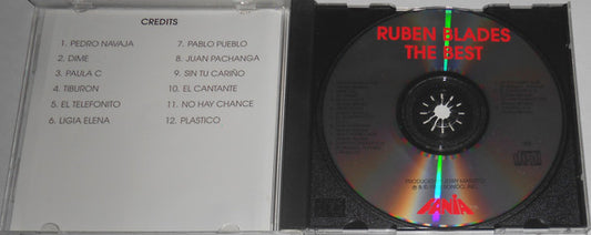 Ruben Blades - "The Best" vinyl record, CD (Near Mint (NM or M-)) | Lulo Records