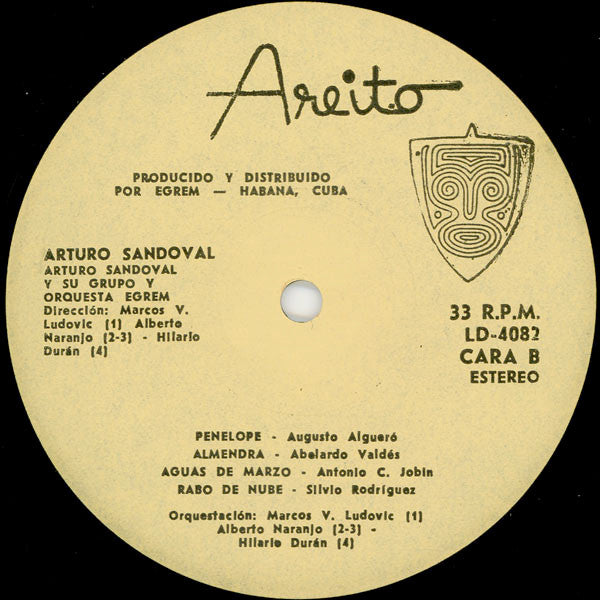 Arturo Sandoval : Arturo Sandoval (LP, Album)