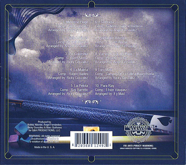 8 Y Mas : Juega Billar (CD, Album)