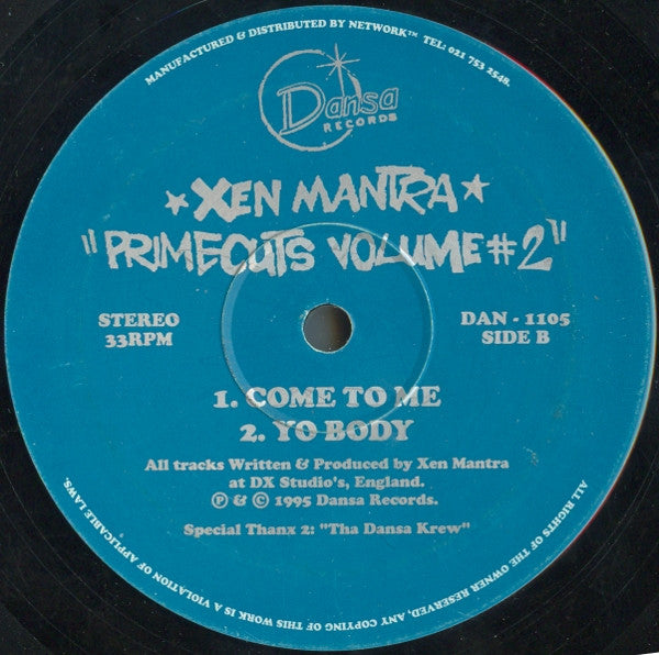 Xen Mantra : Primecuts Volume #2 (12")