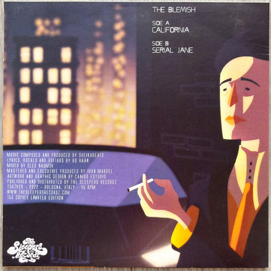 The Blemish : California / Serial Jane (7", Single, Ltd, Ora)