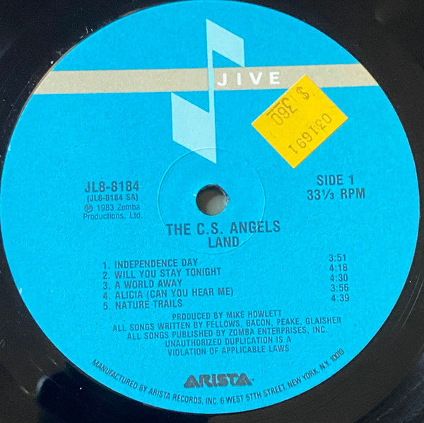The Comsat Angels : Land (LP, Album, Ind)