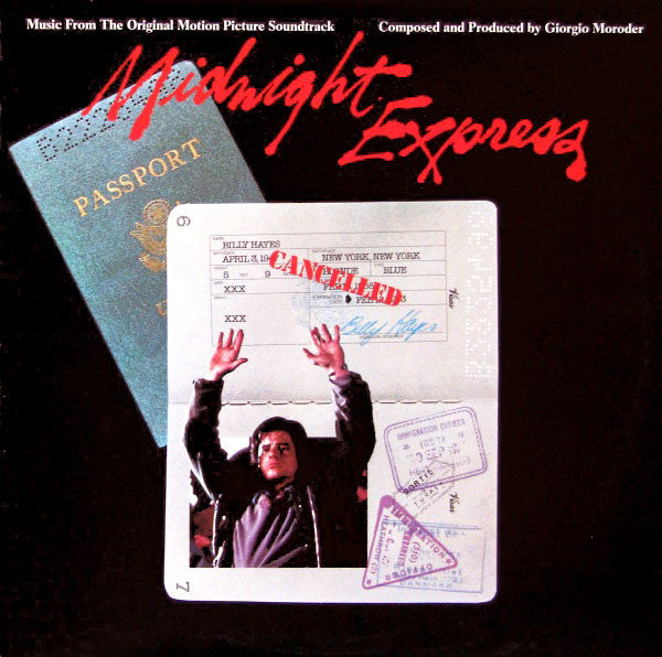 Giorgio Moroder : Midnight Express (Music From The Original Motion Picture Soundtrack) (LP, Album, 53 )