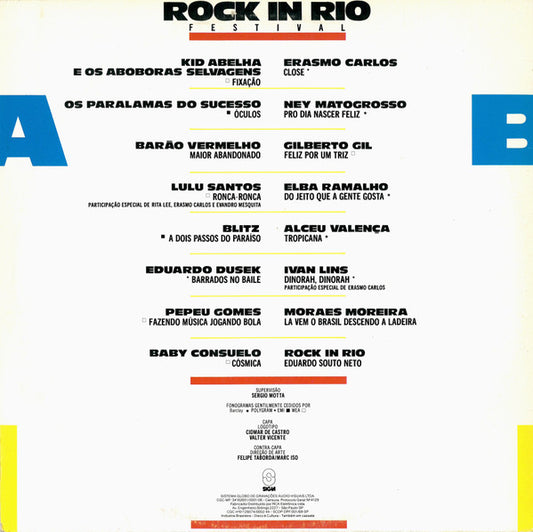 Various : Rock In Rio Nacional (LP, Comp)