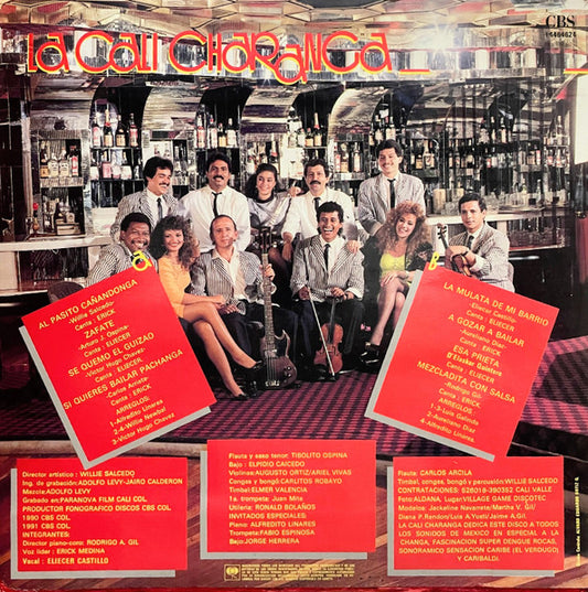 La Cali Charanga - Al Pasito Cañandonga vinyl record, LP (Very Good Plus (VG+)) | Lulo Records