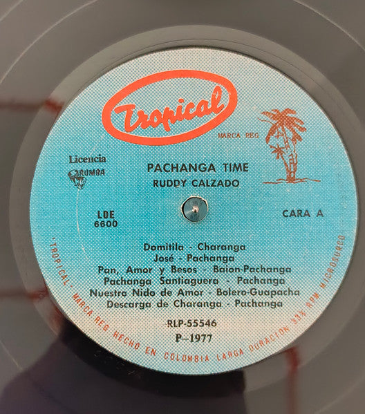Ruddy Calzado And His Charanga : Pachanga Time (LP, Album)