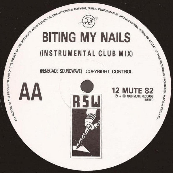 Renegade Soundwave : Biting My Nails (12", Single)