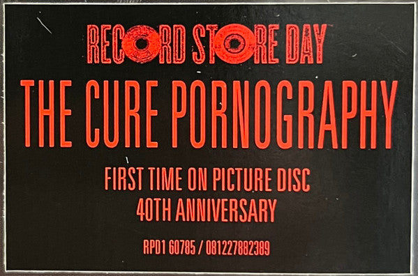 The Cure : Pornography (LP, Album, RSD, Ltd, Pic, RE, 40t)