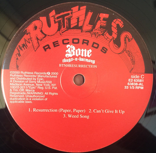 Bone Thugs-N-Harmony : Btnhresurrection (2xLP, Album)