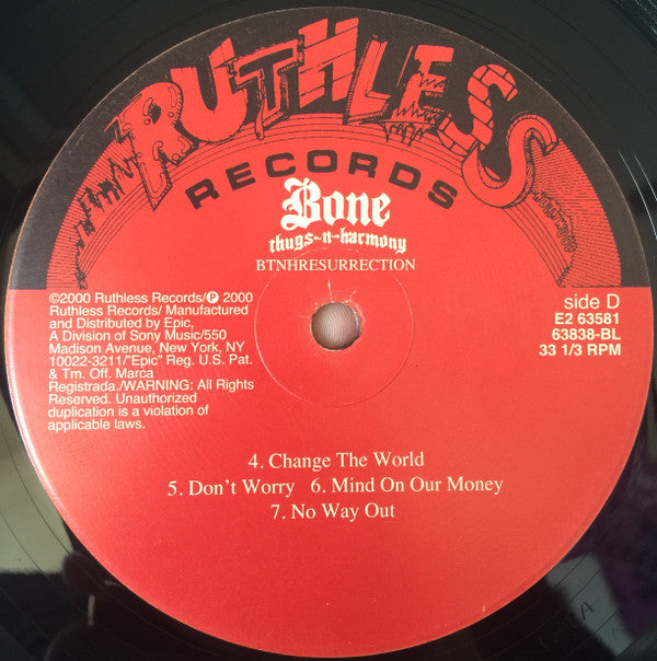 Bone Thugs-N-Harmony : Btnhresurrection (2xLP, Album)