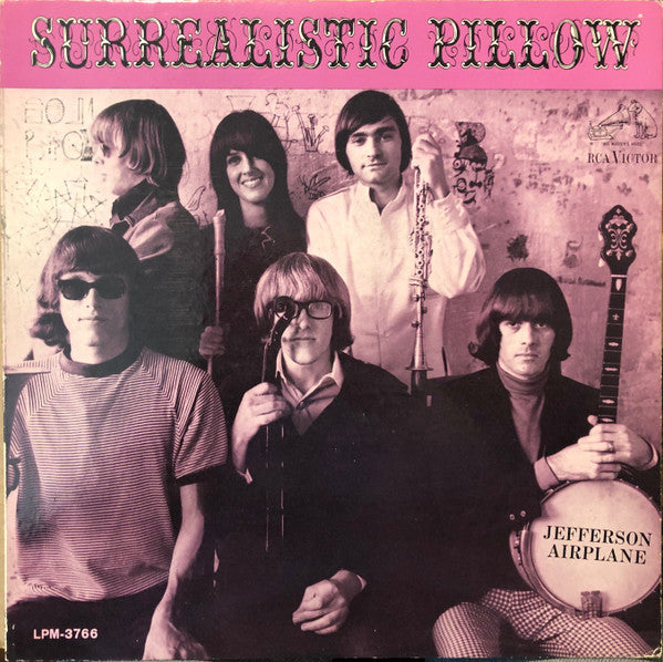 Jefferson Airplane : Surrealistic Pillow (LP, Album, Mono, M/Print, Roc)