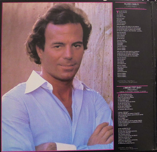 Julio Iglesias : A Vous Les Femmes (LP, Album, Gat)