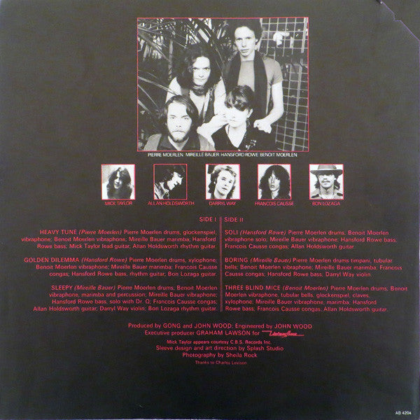 Pierre Moerlen's Gong : Expresso II (LP, Album, Ter)