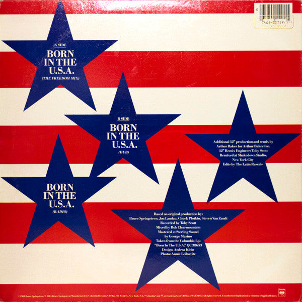 Bruce Springsteen : Born In The U.S.A. (12")