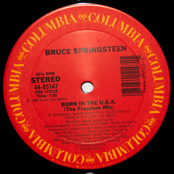 Bruce Springsteen : Born In The U.S.A. (12")