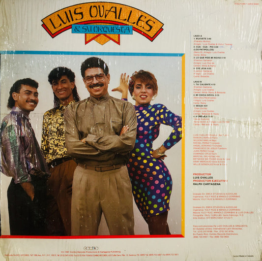 Luis Ovalles & Su Orquesta* : Ta' Caliente (LP, Album)