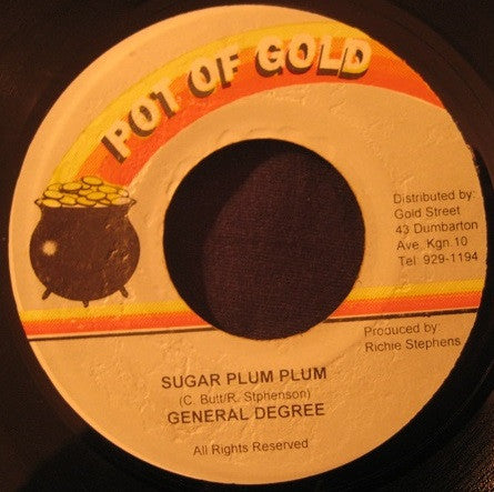 General Degree : Sugar Plum Plum (7", Single)